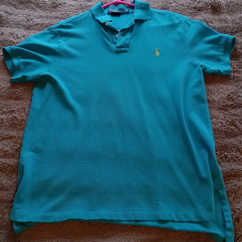 Ralph Lauren teal polo